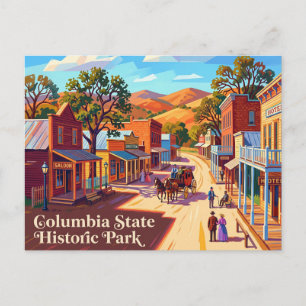 Postal Parque Histórico Estatal Columbia California