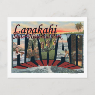 Postal Parque Histórico Estatal Lapakahi, Hawái