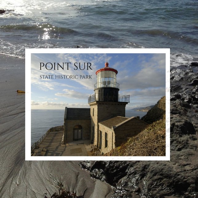 Postal Parque Histórico Estatal Point Sur Lighthouse, CA (Subido por el creador)