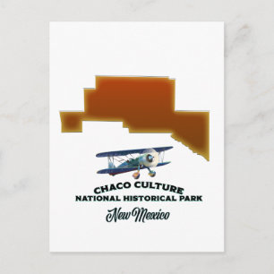 Postal parque histórico nacional de la cultura chaco