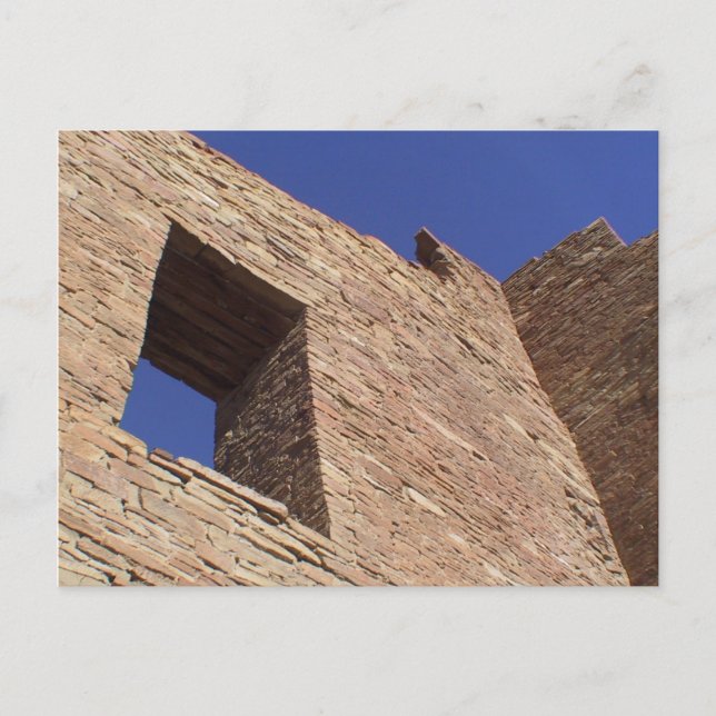 Postal Parque histórico nacional de la cultura de Chaco (Anverso)