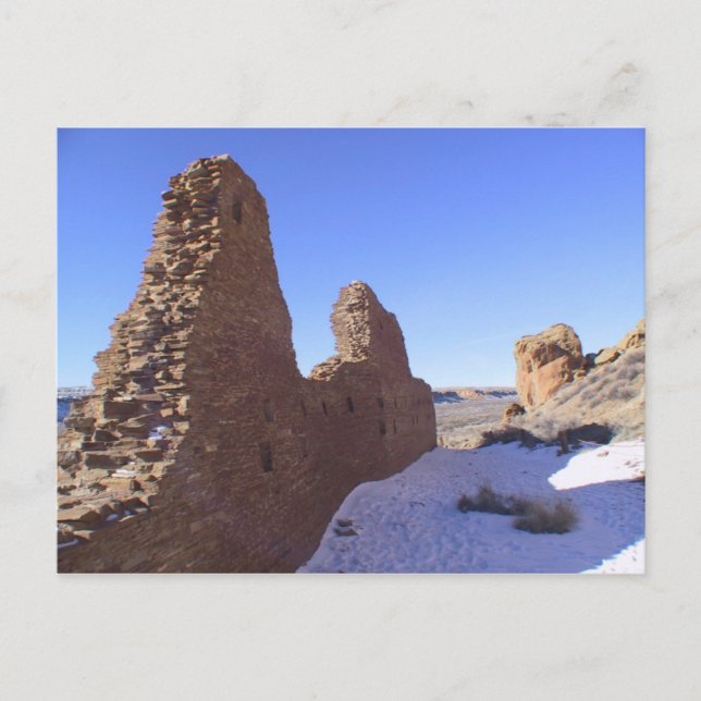 Postal Parque histórico nacional de la cultura del Chaco (Anverso)