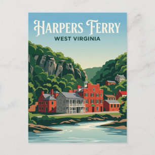 Postal Parque Histórico Nacional Harpers Ferry EE. UU.