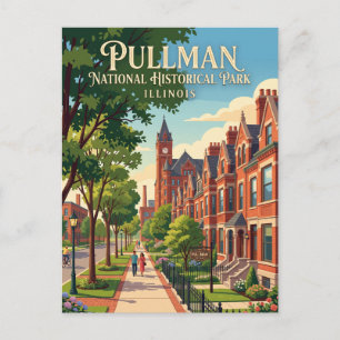 Postal Parque Histórico Nacional Pullman Illinois
