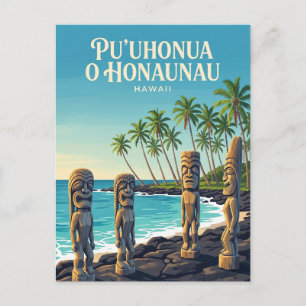 Postal Parque Histórico Nacional Pu'uhonua o Honaunau