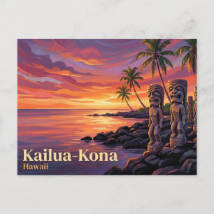 Postal Parque Histórico Nacional Pu'uhonua o Honaunau EE.