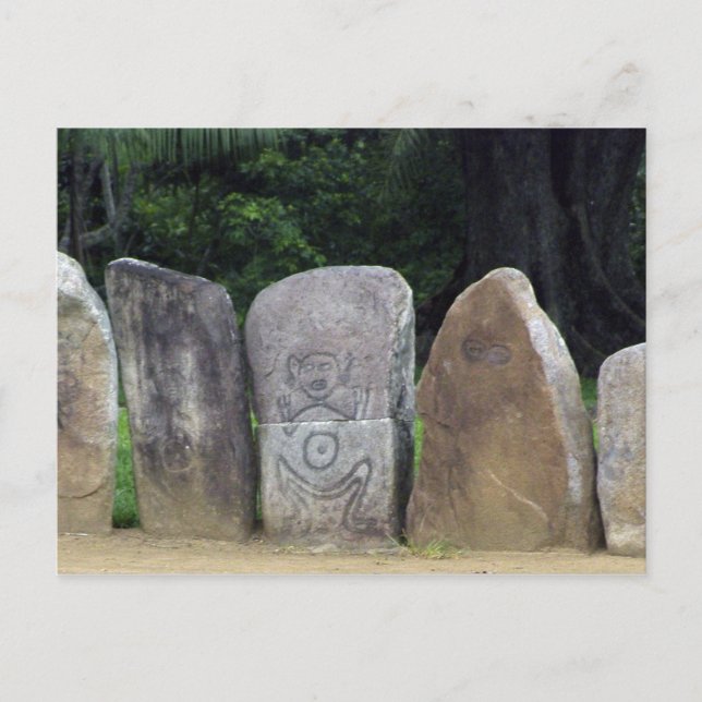 Postal Parque Indio de Caguana PR (Anverso)