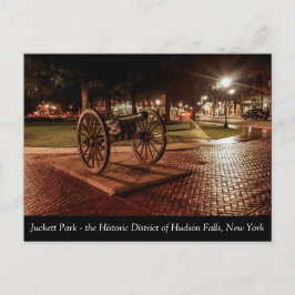Postal Parque Juckett en las históricas Cataratas de Huds