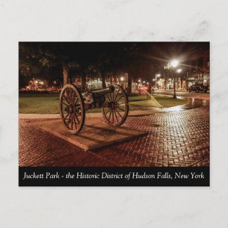 Postal Parque Juckett en las históricas Cataratas de Huds