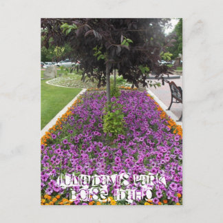 Postal Parque Julia Davis en Boise, Idaho