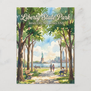 Postal Parque Liberty State USA