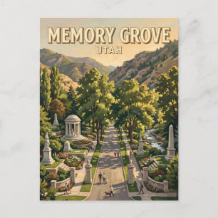 Postal Parque Memory Grove Salt Lake City Utah