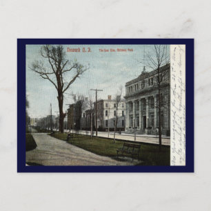 Postal Parque Militar, Newark New Jersey 1908 Vintage