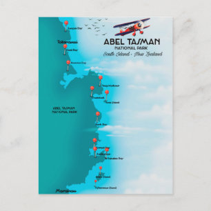 Postal Parque nacional Abel Tasman