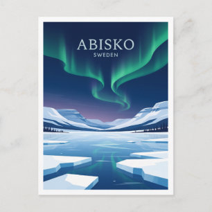 Postal Parque Nacional Abisko Regalo de viaje Suecia