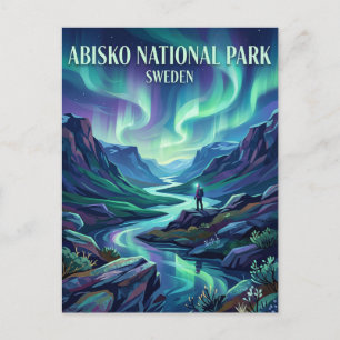 Postal PARQUE NACIONAL ABISKO Suecia