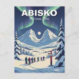Postal Parque Nacional Abisko Viajes Suecia