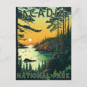 Postal Parque nacional Acadia
