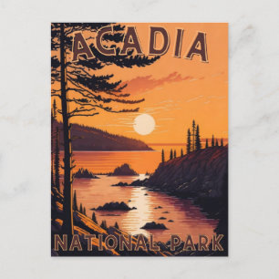 Postal Parque nacional Acadia