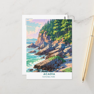 Postal Parque nacional Acadia, Estados Unidos