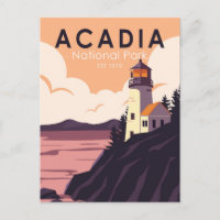 Parque nacional Acadia Vintage