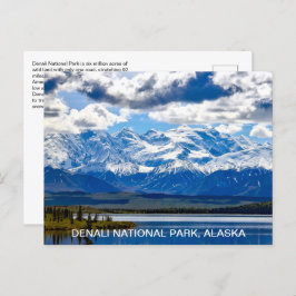 Postal Parque nacional Alaska Denali
