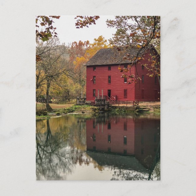 Postal Parque nacional Alley Spring y Mill (Anverso)