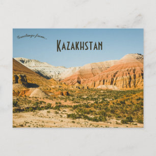 Postal Parque nacional Altyn Emel Kazajistán