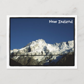 Postal Parque nacional Aoraki Monte Cook de Nueva Zelanda