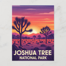 Postal Parque nacional Árbol de Joshua