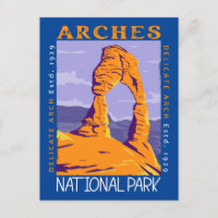 Parque Nacional Arches Arco Delicado Vintage