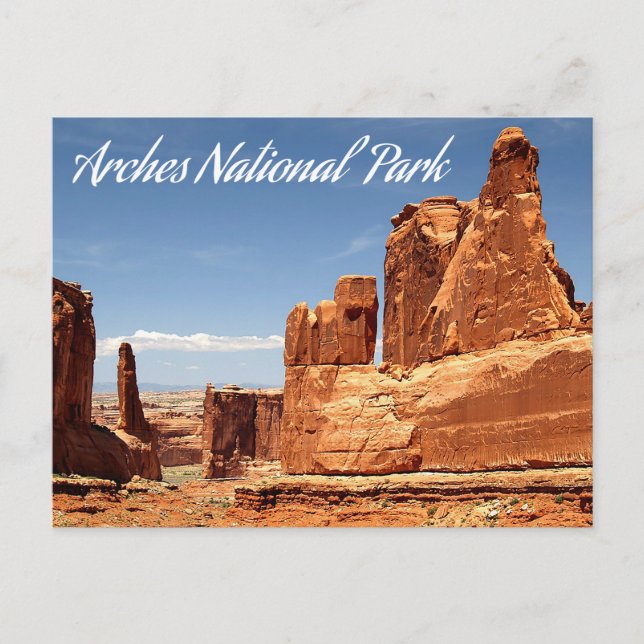 Postal Parque Nacional Arches, Utah - Estados Unidos (Anverso)
