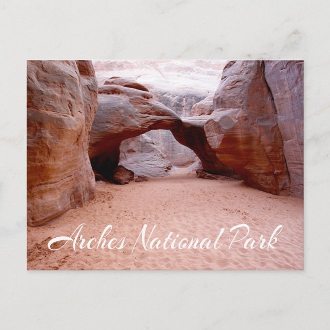 Postal Parque Nacional Arches, Utah - Estados Unidos (Anverso)