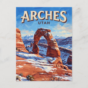 Postal Parque Nacional Arcos Utah