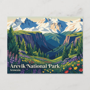 Postal Parque Nacional Arevik Armenia