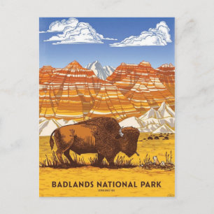 Postal Parque nacional Badlands