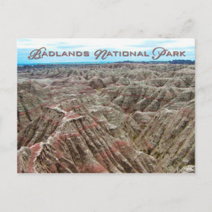 Postal Parque nacional Badlands, Dakota del Sur