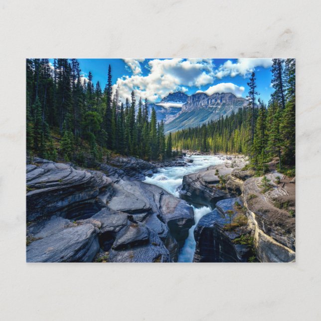 Postal Parque nacional Banff Alberta Canada (Anverso)