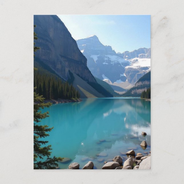 Postal Parque nacional Banff Canadá (Anverso)