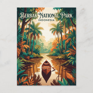 Postal Parque Nacional Berbak Indonesia