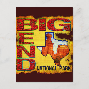 Postal Parque nacional Big Bend