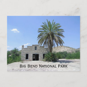 Postal Parque nacional Big Bend