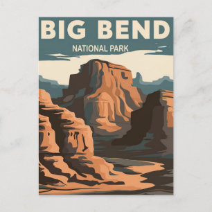 Postal Parque nacional Big Bend Texas