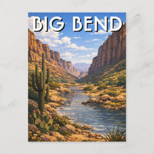 Postal Parque Nacional Big Bend Viajes