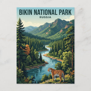 Postal Parque Nacional Bikin Rusia
