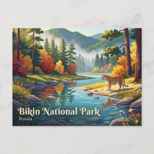 Postal Parque Nacional Bikin Rusia