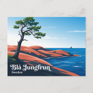 Postal Parque Nacional Blå Jungfrun Suecia