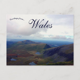 Postal Parque nacional Blaenau Ffestiniog Snowdonia Gales