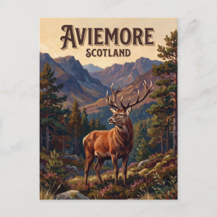 Postal Parque Nacional Cairngorms Aviemore Escocia