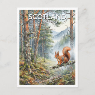 Postal Parque Nacional Cairngorms Aviemore Escocia Regalo